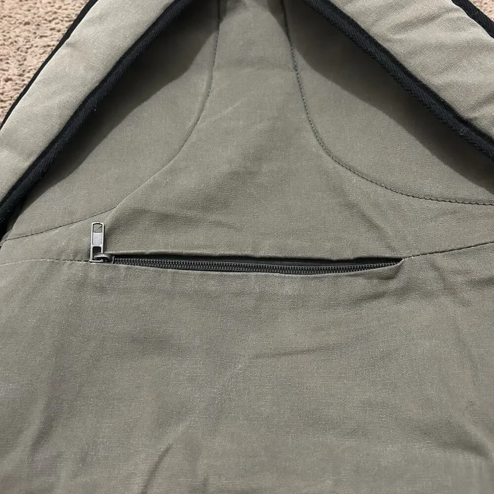 Torque Motorcycle Co. Canvas Backpack Dri Duck Green